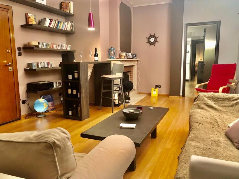 Cozy Loft With Jazz Notes In Kolonaki Apartment Athens Luaran gambar